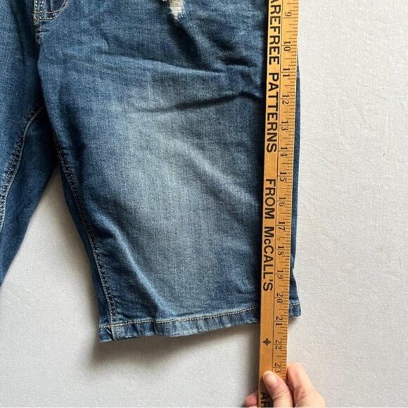 Suko Jeans Bermuda denim shorts Sz 34 - Picture 8 of 9